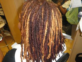 PhenomenalhairCare: Balayage Plus Highlighting on Locs Colored Dreads, Balayage Technique, Short Locs Hairstyles, Dreadlock Styles, Dyed Hair Inspiration, Natural Styles, Dreadlock Hairstyles, Love Your Hair, Locs Hairstyles