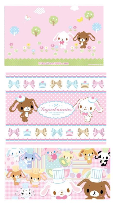 Sugarbunnies Wallpapers, Cellphone Wallpaper, Pastel Aesthetic, Cartoon Art, Cute Art, Wall Prints, Digital Art, Wallpapers, Anime