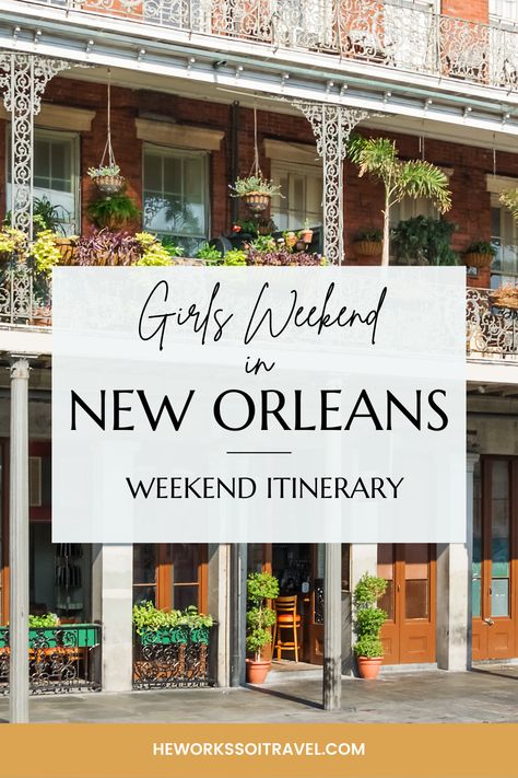 New Orleans Itinerary Things To Do, 24 Hours In New Orleans, 1 Day In New Orleans, Nola Birthday Trip, 30th Birthday New Orleans, New Orleans Trip Planning, Girls Trip To New Orleans, New Orleans Day Trip, New Orleans 30th Birthday