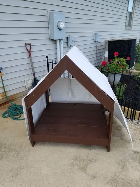 Dog Cabana, Dog Yard, Dog Box, Dog House, Small Home, Dog Treats, Toddler Bed, Lemon, Yard