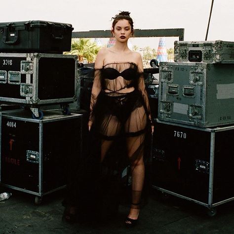 Sabrina Claudio in Lisa N. Hoang Black Tulle Dress Sabrina Claudio Aesthetic | Sabrina Claudio Style | Sabrina Claudio Outfits | Sabrina Claudio Instagram | Coachella | Coachella Outfit | Coachella Festival | Coachella Fashion | Coachella Party | Coachella 2019 | Celebrity Style | Celebrity Fashion | Celebrity Street Style | Sheer Fashion | Tulle Dress | Black Dress | Runway Fashion | Red Carpet Fashion | Fashion Icon | Fashion Muse_ Sabrina Claudio Street Style, Sabrina Claudio Outfits, Sabrina Claudio Stage Outfit, Sabrina Claudio About Time, About Time Sabrina Claudio, Black Dress Runway, Tulle Dress Black, Coachella Aesthetic, Runway Fashion Chanel