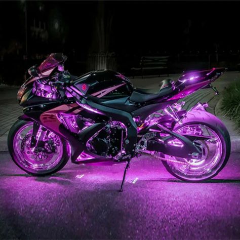 Purple Motorcycle, Pink Motorcycle, Motocross Love, Cool Dirt Bikes, Image Moto, Motorcross Bike, Bike Aesthetic, Custom Sport Bikes, Motorcycle Aesthetic