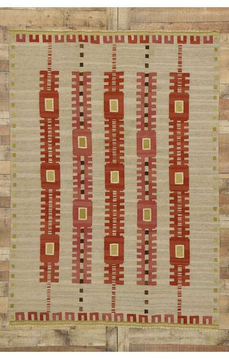 Swedish Rug, Scandinavian Rug, Flatweave Rug, Flat Weave Rug, Apartment Ideas, Brass Color, Quilt Inspiration, Flat Weave, Kilim Rug