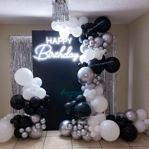 Romantic Room Surprise, Balloon Arch Decorations, Decoration For Party, Birthday Decorations At Home, 18th Birthday Decorations, Decoration Backdrop, 16th Birthday Decorations, Party Supply Store, Birthday Event