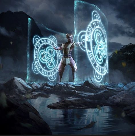 Abjuration Wizard Dnd, Sorcerer Concept Art, Abjuration Magic, Abjuration Wizard, Magic Barrier, Magical Barrier, Elder Scrolls Legends, Magic Shield, Dnd Inspiration