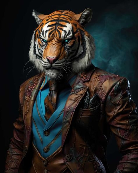 Foto tigre 3d con un cuerpo humano que l... | Premium Photo #Freepik #photo #diseno-personajes #tigre-vector #personaje-juego #piel-tigre Martial Arts Gym, Board Members, Tiger Pictures, Wild Animals, Premium Photo, 3d Art, Martial Arts, Animals Wild, Dc Comics