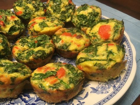 Crustless Quiche Cheddar Egg Muffins, Crustless Quiches, Sauteed Beet Greens, Smoked Salmon And Eggs, Couples Recipes, Freezer Breakfast, Quiche Recipe, Crustless Quiche, Cheese Sausage