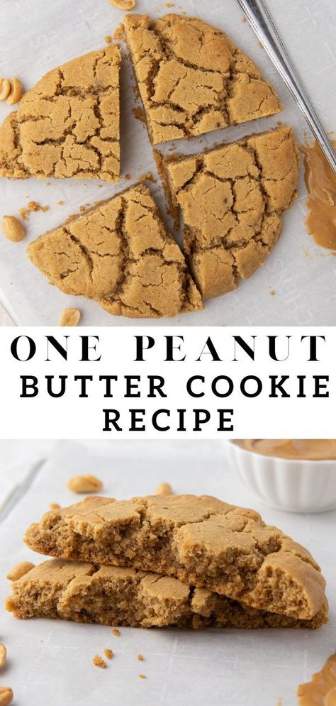 Cookie For Two, Single Serve Cookie, Butter Flavors, Buttery Cookie, Butter Cookie Recipe, Quick Dessert Recipes, Peanut Butter Cookie, Healthy Food Facts, Buttery Cookies