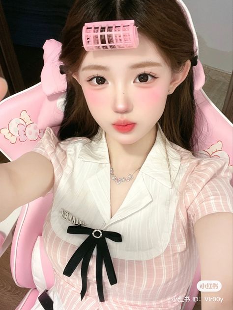 Medium Long Haircut, Makeup Kawaii, Makeup Ulzzang, Long Haircut, Douyin Makeup, Soft Makeup Looks, Learn Makeup, Doll Eye Makeup, Kawaii Makeup