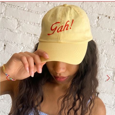 Lisa Says Gah Yellow cap Crochet Bucket Hats, Hats For Summer, Green Bucket Hat, Hats Baseball Caps, Womens Hats, Checkered Pants, Hats Baseball, Summer Hats For Women, Crochet Bucket