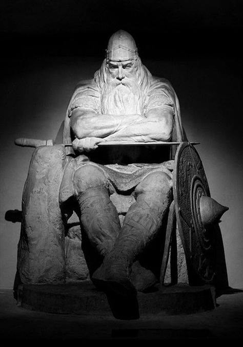 . Holger Danske, also known as Ogier the Dane, was a legendary Danish warrior and knight in Charlemagne’s army. The statue is made by H.P. Pedersen-Dans, and is found in the cellar (kasematterne) of Kronborg Castle, Denmark. Here he sleeps until Denmark is in danger and needs his help. Kronborg Castle, Denmark House, Helsingor, Mermaid Statues, Scandinavian Countries, Beautiful Castles, Aarhus, Copenhagen Denmark, Beautiful Country