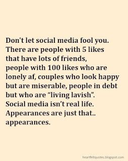 An entry about Social Media versus reality. Break Ups, About Social Media, Life Path, Tomorrow Will Be Better, Live Your Life, Live For Yourself, A Couple, Social Media, In This Moment