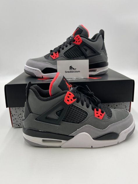 Nike Air Jordan 4 Retro Infrared Men's DH6927-061 & Grade School Sizes In Hand Get a price at https://copapair.com/nike-air-jordan-4-retro-infrared-mens-dh6927-061-grade-school-sizes-in-hand/ Air Jordan 4 Retro Infrared, Jordan 4 Retro Infrared, Cool Jordans, Custom Jeans Diy, Nike Air Jordan 4 Retro, Nike Air Jordan 4, Sleepover Things, Jordan 4s, Jordan Shoes Retro