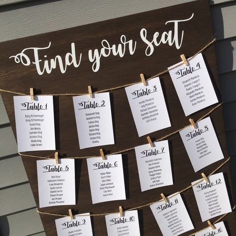 Vinyl Wedding, Free Wedding Templates, Wedding Table Seating Chart, Non Traditional Wedding Ring, Simple Beach Wedding, Table Seating Chart, Wedding Table Seating, Seating Sign, Cricut Wedding