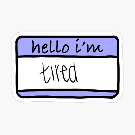 Fun Stickers Printable, Cool Stickers Aesthetic, Funny Stickers Printable, Tired Sticker, Hello Sticker, Retro Revival, Cute Laptop Stickers, Tumblr Stickers, Sticker Bundle