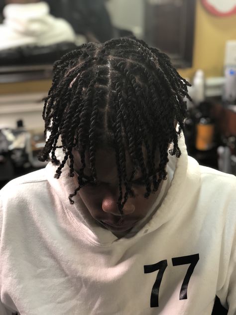 Small Box Braids Men, Strand Twist Men, Hairstyle For Black Men, Two Strand Twist Men, Box Braids For Men, Twist Men, Twist Ideas, Black Boy Hairstyles, Box Braids Men