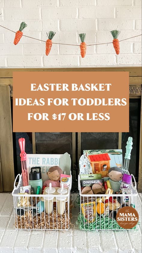 Cheap Easter Basket Ideas, Cheap Easter Baskets, Kid Easter, Easter Baskets For Toddlers, Easter Basket Ideas, Kids Easter Basket, Easter Basket Fillers, Easter Basket Diy, Easter Gifts For Kids