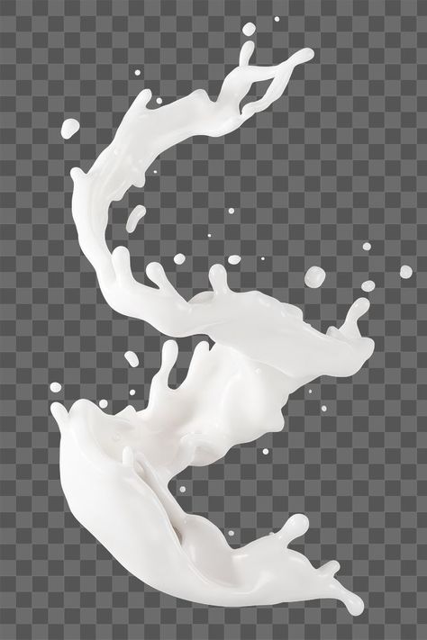 Milk Splash Illustration, Milk Splash Png, Splash Effect Png, Milk Background, Spiral Design Art, Milk Png, Glitter Pens Art, Editing Pack, Splash Png