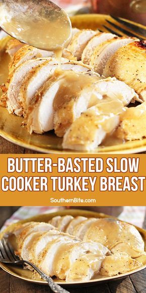 Turkey Breast Thanksgiving, Quick Thanksgiving Recipes, Turkey Breast Crockpot, Cooking Turkey Breast, Juicy Turkey, Slow Cooker Turkey Breast, Crockpot Turkey, Easy Thanksgiving Recipes, Best Thanksgiving Recipes