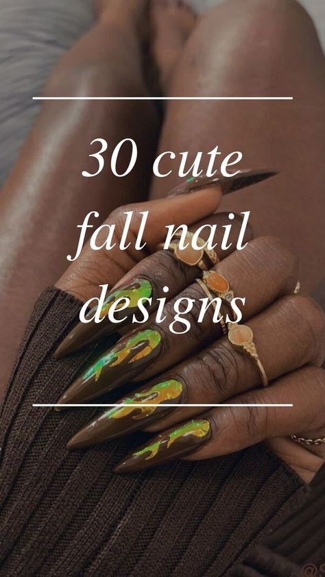 Fall Nails Black Women, October Nails Fall Colors, Cute Fall Nail Ideas, Burgendy Nails, Nail Ideas Designs, Beige Nails Design, Fall Nail Ideas, Acrylic Ideas, Simple Fall Nails