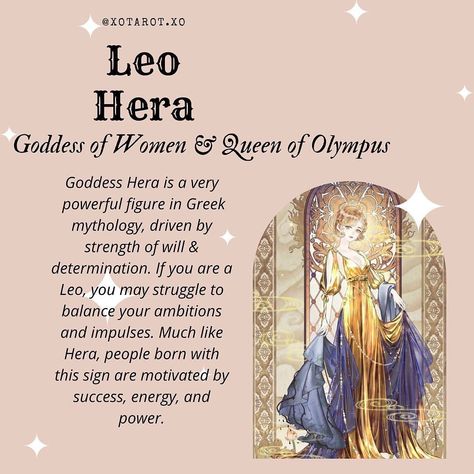 Leo Sign ♌ as Hera (Goddess of Women & Queen of Olympus) Hera Greek Goddess, Goddess Divine Feminine, Birth Month Symbols, Zodiac Leo Art, Hera Goddess, Greek Goddesses, Leo Woman, Womb Healing, Zodiac Signs Months