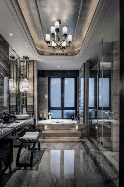 Drømme Bad, Interior Design Minimalist, Tub Shower, Bathroom Design Luxury, Dream Bathrooms, Elegant Bathroom, Bath Tub, Design Living Room, House Goals