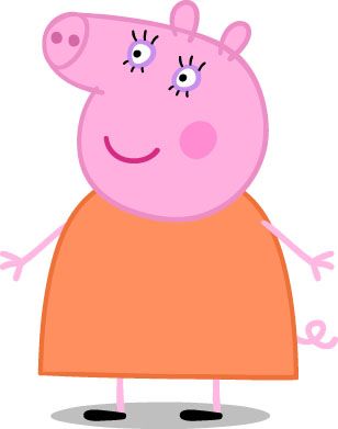 Popular Characters from Peppa Pig: Mummy Pig Peppa Pig Images, Peppa Pig Pictures, Heo Peppa, Peppa Pig Party Decorations, Grandpa Pig, Papa Pig, Pepper Pig, Peppa Pig Wallpaper, Mummy Pig