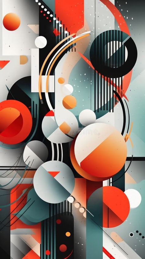 Music Inspired Abstract Painting Vibrant Colors and Dynamic Shapes Stock Illustration - Illustration of design, sound: 298252461 Sonic Landscape, Shapes Illustration, Rainbow Music, Dynamic Shapes, Kandinsky Art, Dynamic Composition, Contrast Design, Artistic Wallpaper, Awesome Wallpapers