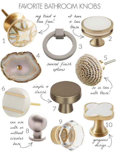 Bathroom Vanity Knobs, Bathroom Cabinet Pulls, Bathroom Cabinet Hardware, Bathroom Cabinet Knobs, Bathroom Cabinet Handles, Small Bathroom Cabinets, Bathroom Knobs, Condo Bathroom, Driven By Decor