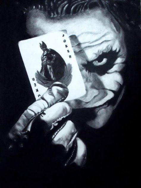 Joker The Dark Knight The Joker Wallpaper, Creepy Clown Pictures, Freddy Krueger Art, Joker Dark Knight, Joker Tattoo Design, Joker Wallpaper, Harley And Joker Love, Joker Drawings, Der Joker