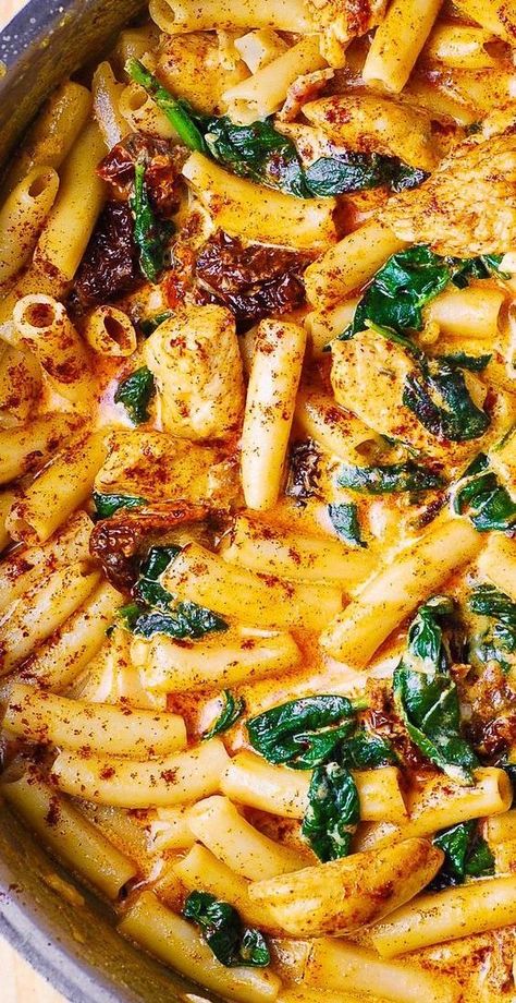 Asiago Chicken Pasta, Asiago Chicken, Chicken Spinach Pasta, Pasta With Spinach, Pasta With Chicken, Creamy Pasta Recipes, Spinach Pasta, Food Stamps, Asiago