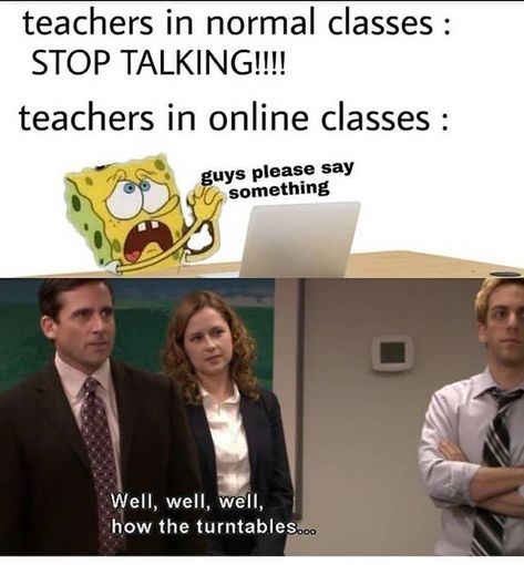 Teacher Memes Funny, Teen Memes, Awkward Silence, Class Memes, Mind Palace, Funny Post, Funny School Jokes, Teacher Memes, Minecraft Builds