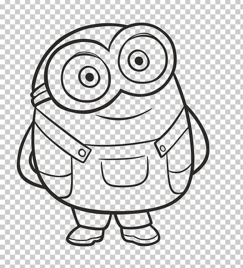 Drawing Minions, Kevin The Minion, Minion Svg, Minion Cartoon, Bob The Minion, Minions Eyes, White Bob, Minion Drawing, Image Editor