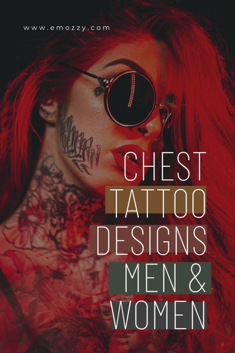 Chest Tattoo Designs for Men & Women | 5000+ Ideas Masculine Chest Tattoos, Full Chest Tattoos For Women, Chest Tattoos Ideas, Chest Tattoo Designs For Men, Tattoo Layout, Owl Tattoo Chest, Rose Chest Tattoo, Eagle Chest Tattoo, Photos Tattoo