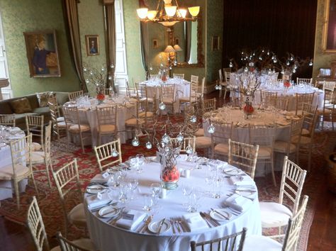 Winter wedding in Thirlestane Castle http://thirlestanecastle.co.uk/weddings-functions Thirlestane Castle, Tabletop Design, Table Top Design, Wedding Function, Castle Wedding, Table Design, Winter Wedding, Wedding Venues, Table Settings