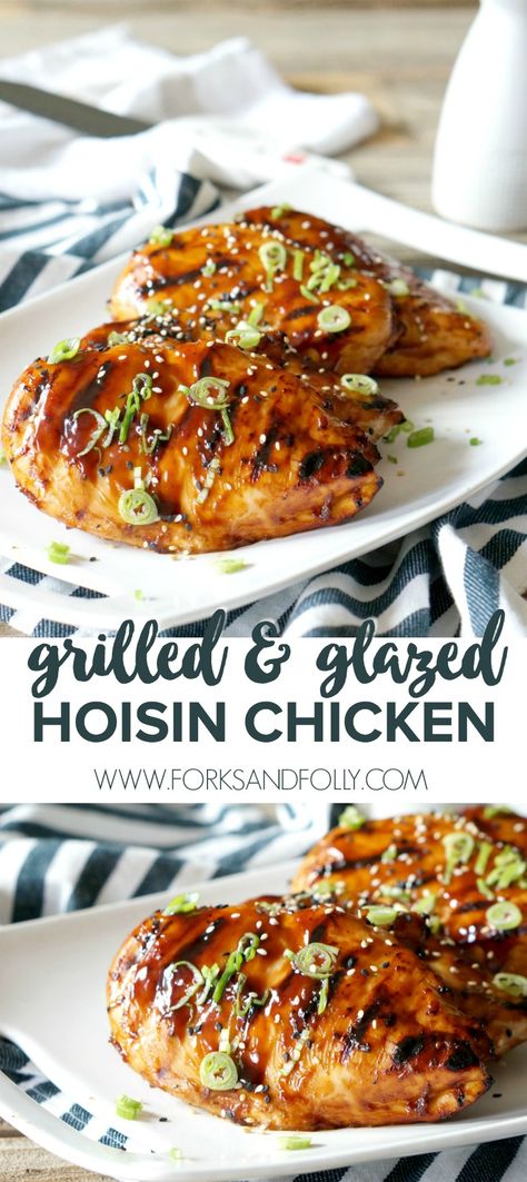 Recipes With Hoisin Sauce, Spicy Chicken Marinades, Asian Marinade For Chicken, Grilled Boneless Chicken Breast, Chicken Breast Marinade Recipes, Bbq Chicken Marinade, Curried Couscous, Chicken Breast Marinade, Hoisin Chicken