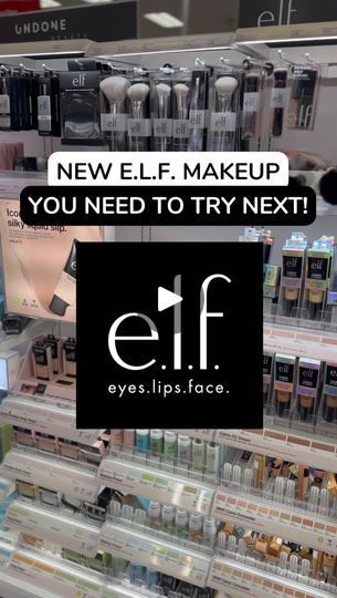 Facebook E.l.f. Makeup, Primer Drugstore, Elf Makeup Tutorial, Dewy Setting Spray, Elf Blush, Bronzing Drops, Makeup You Need, Summer Energy, Tubing Mascara