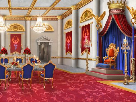 19. - Google Drive Royal Palace Background, Royal Castles Interior, Anime Palace, Palace Background, The Royal Romance, Environments Art, Royal Romance, Biblical Artwork, Anime House