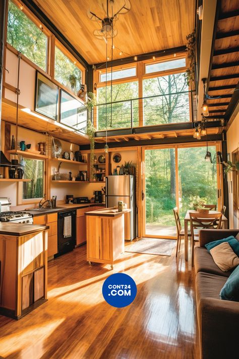 Rustic Shipping Container Homes, Shipping Container Home Interior, Container House Interior Design, Shipping Container Homes Interior, Shipping Container Tiny Home, Shipping Crate Homes, Container Interior, House Interior Design Ideas, Container House Interior