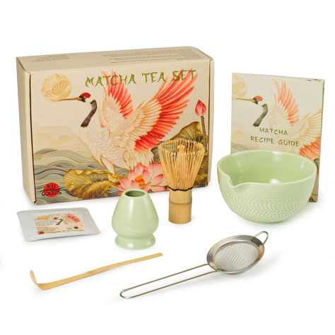 A Lovely Matcha Cooking Gift Kit: Pamper someone you love, including yourself, with the delightful pleasure of naturally soothing green Matcha tea. This exquisitely curated collection of matcha tea accessories offers the precise matcha making products you need to enjoy a relaxing experience. Order yours today! Bamboo Whisk, Japanese Matcha Tea, Matcha Tea Set, Green Matcha, Matcha Tea Powder, Cooking Gift, Matcha Set, Japanese Matcha, Matcha Green Tea Powder