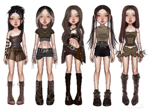 K-pop outifs Girl Group 5 members para sua dr Dance Style Outfits, Plant Styling, Korean Outfits Kpop, Bratz Inspired Outfits, Preformance Outfits, Future Outfit, Virtual Fashion, Dance Fashion, Indoor Plant