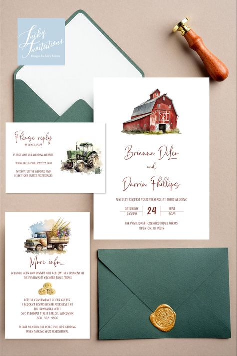 Rustic Barn Minimalist Wedding Invitation Suite | Digital Download | Customizable | Printable Delicate Typography, Wedding Invitations Digital, Barn Wedding Invitations, Minimalist Wedding Invitation, Minimalist Wedding Invitations, Rustic Barn Wedding, Farm Theme, Etsy Wedding, Winery Wedding