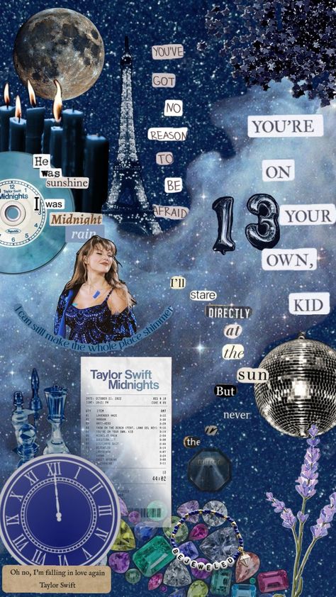 Midnights anniversary in 10 days 🌑🌃✨️⭐️ #midnights #midnightsalbum #midnightstaylorswift #midnightsera #midnightsoctober21st Midnights Clock Taylor Swift, Midnights Posters Taylor Swift, Taylor Swift Posters Midnight, Taylor Swift Midnights Collage Wallpaper, Taylor Swift Collage Midnights, Midnights Taylor Swift Shuffle, Midnights Aesthetic, Taylor Swift Midnights, 10 Days