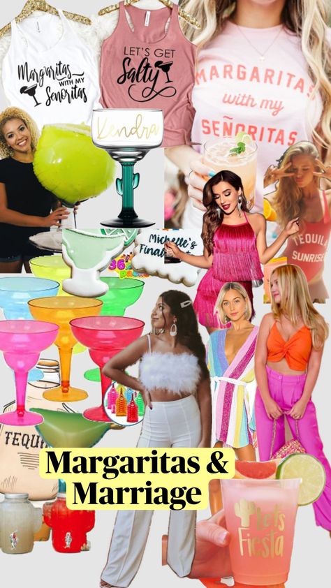 Matrimony And Margs, Matrimony And Margs Bachelorette, Party Outfit Themes, 2023 Bachelorette, Bachelorette Party Outfit Themes, Hen Party Theme, Bach Themes, Outfit Themes, Bachelorette Party Activities