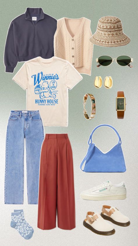 Outfit inspiration outfit inspo women’s fashion style chic coastal grandma Costal Work Outfits, Granola Chic, Beach Grandma Aesthetic Outfits, Eclectic Grandma, Coastal Grandpa Outfits, Coastal Style Outfits, Grandma Style Outfits, Coastal Grandma, Costal Grandma Aesthetic Outfits