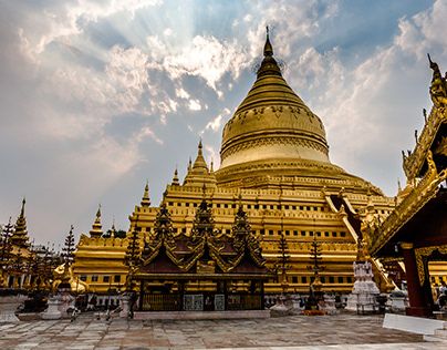 Check out new work on my @Behance profile: "Shwezigon Pagoda , Myanmar" http://be.net/gallery/100534825/Shwezigon-Pagoda-Myanmar Shwezigon Pagoda, Standing Buddha Statue, Buddhist Stupa, Theravada Buddhism, Cultural Tourism, Standing Buddha, Myanmar Travel, Stone Pillars, Gautama Buddha