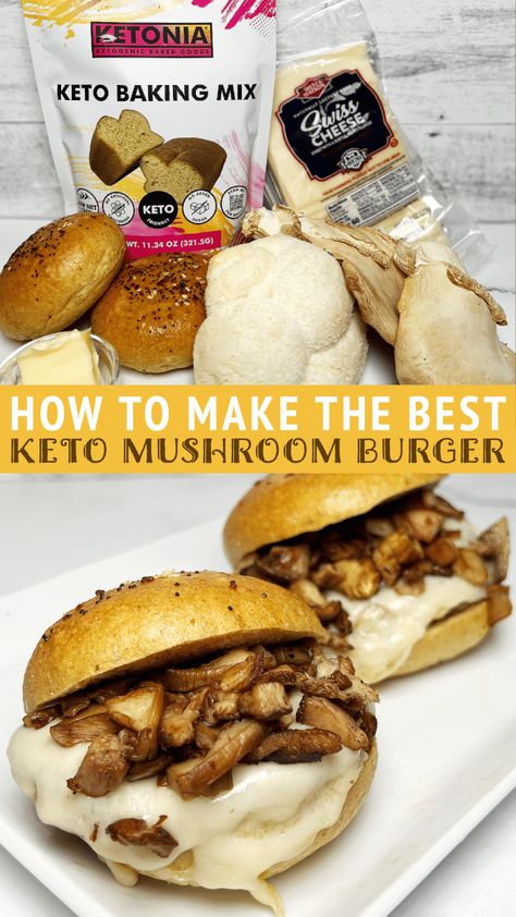 Keto Mushroom Burger Different Kinds Of Mushrooms, Kinds Of Mushrooms, Mushroom Guy, Trumpet Mushrooms, Keto Mushrooms, Mushroom Burger, Lions Mane, Local Farmers Market, Sauteed Mushrooms