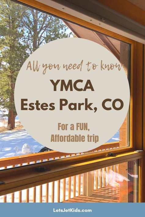 Estes Park With Kids Summer, Ymca Estes Park Colorado, Ymca Of The Rockies Estes Park, Estes Park Colorado Summer, Colorado Vacation Summer, Nature Pool, Affordable Family Vacations, Colorado Trip, Colorado Summer