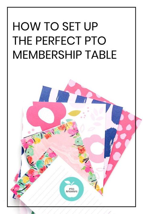 Learn how to set up your PTO / PTA membership table to attract tons of parents and boost parent involvement rates! Great tips for all membership chairs! Pto Membership, Membership Ideas, Kindergarten Orientation, Pta Volunteer, Pta Board, Pto Board, Pta Membership, Pta Ideas, School Volunteer