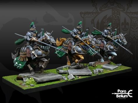 Markus Stroh Puts Brush To Model With Ace Conquest Knights – OnTableTop – Home of Beasts of War Conquest Last Argument Of Kings, Conquest Miniatures, King Painting, Red Knight, A Song Of Ice And Fire, Knights, Fig, Table Top, Miniatures